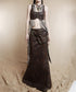 Feather Tassel Rivet Wide Belt